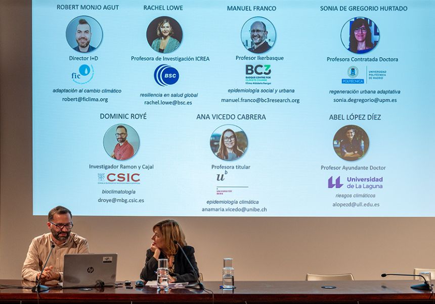 Dominic Royé y Ana Camarasa.